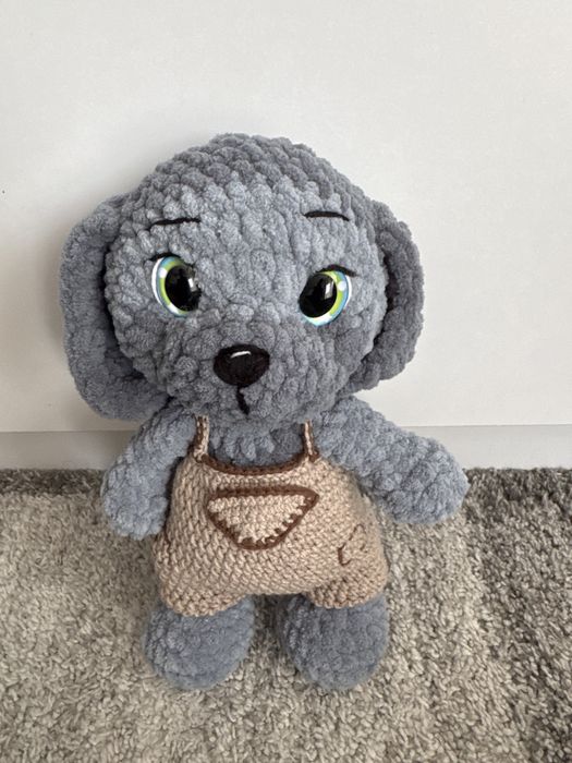Cățeluș amigurumi