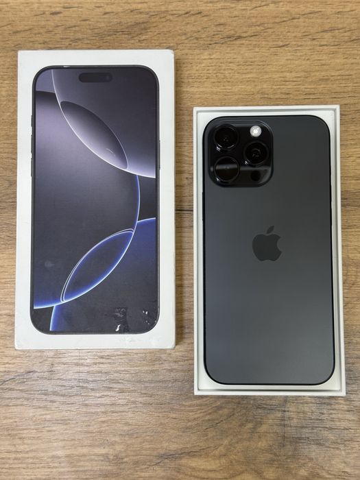  iPhone 16pro max 5G 256gb QN/A black titanium