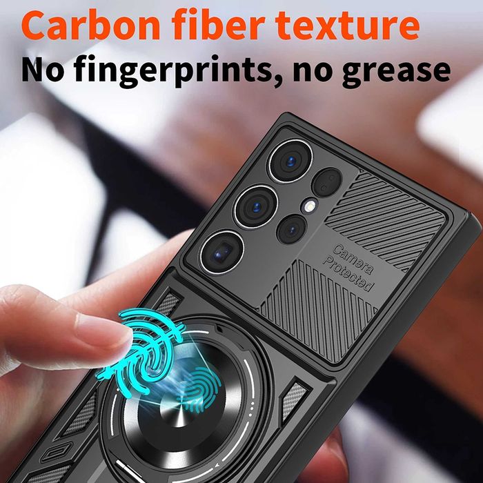 Samsung Galaxy A57 A17 / RUGGED MAGSAFE Удароустойчив кейс с пръстен