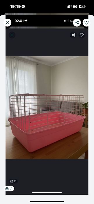 Продам большую клетку для кроликов , ежиков