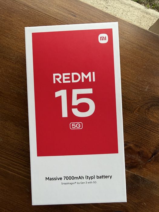 Чисто нов Redmi note 15
