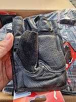 Тактический безпалцевой кожанный перчатка