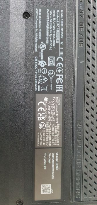 Asus ROG Strix G15 Advantage Edition 5900HX, RX6800M 12Gb, 1TB, 16GB