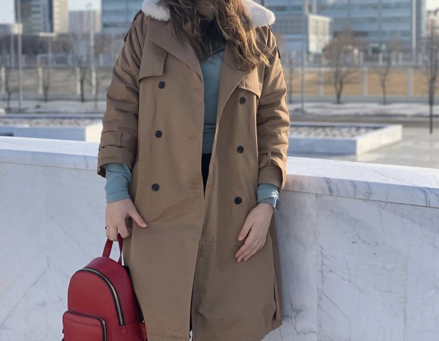 Тренч Зимний 44размера