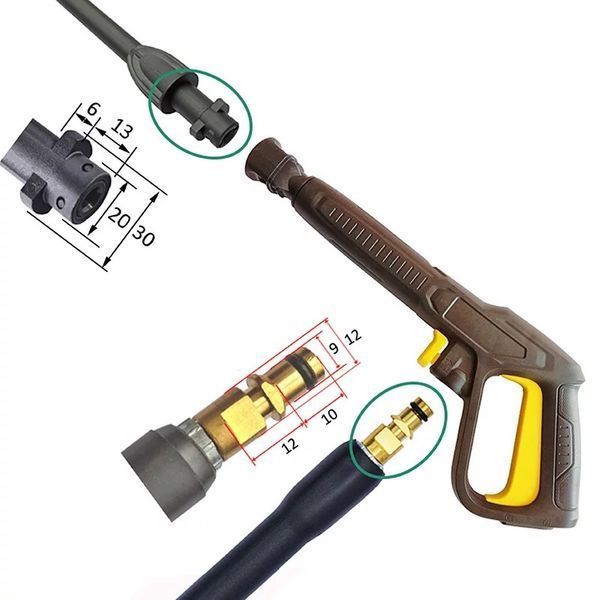 Pistol + lance spalat karcher k2-k7