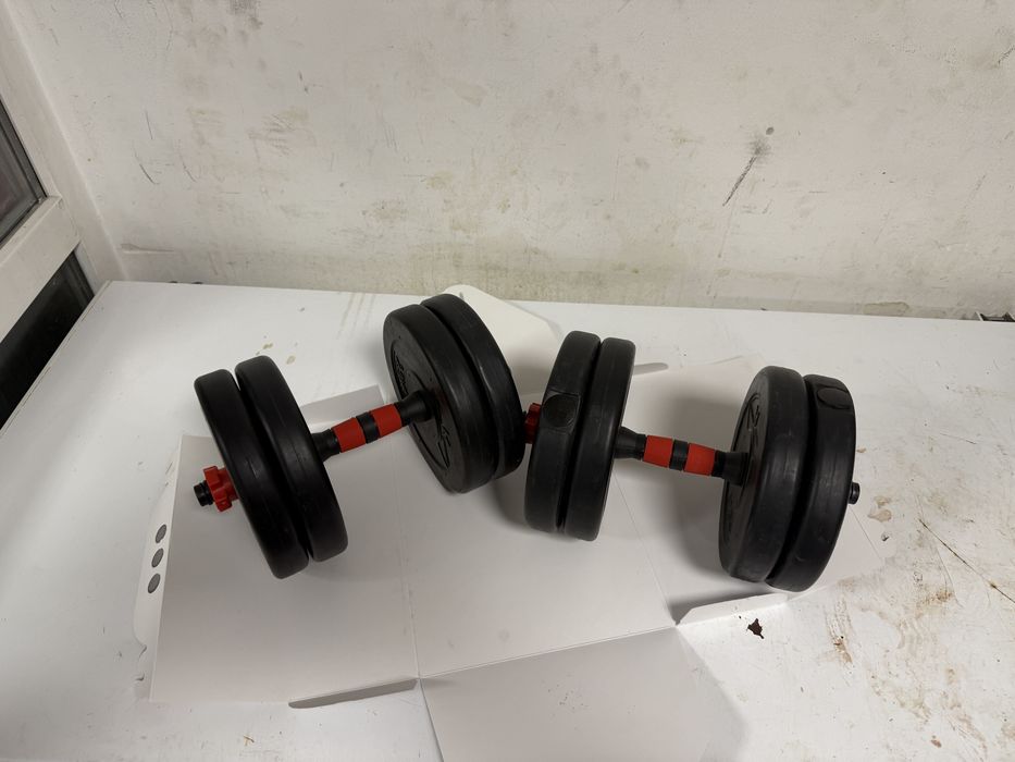 Set gantere reglabile noi 10 kg+10 kg=20 kg.Germany pret promo 150 lei