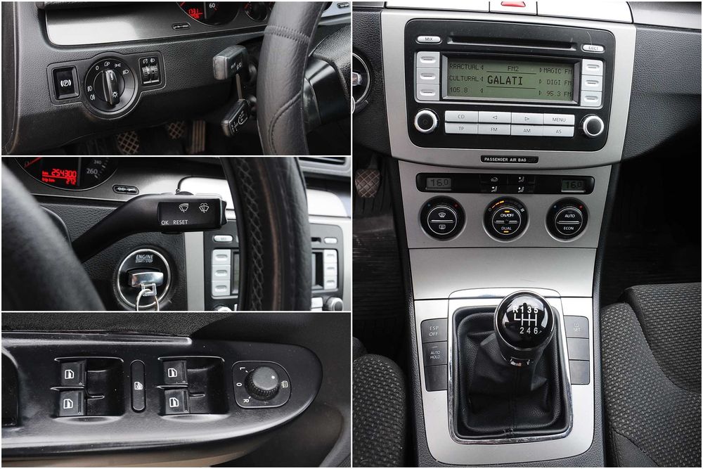 VW Passat B6 Berlina 2008 2.0TDi 140 CP E4 6 trepte climatronic, inmatriculat ofer fiscal