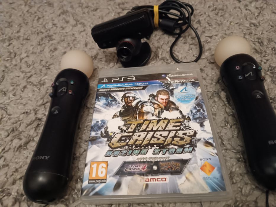 Playstation 3, PS3, PS 3 slim, 2 PS move, camera + 3 jocuri shooter