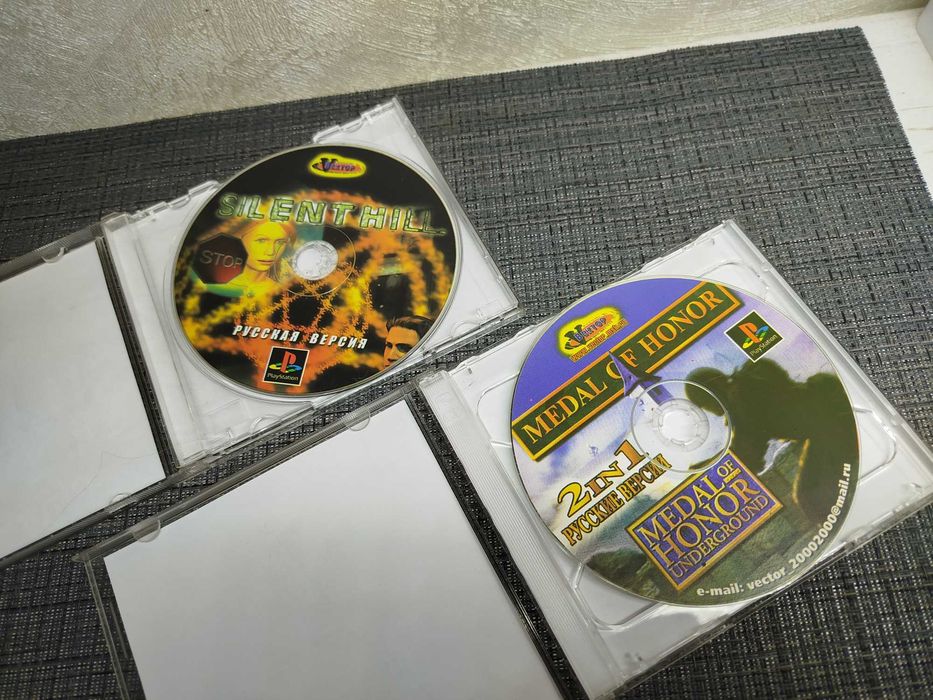 Игровые диски PS1 Sega Dreamcast