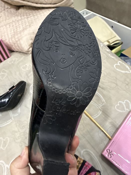 Туфли черные Италия 38 р