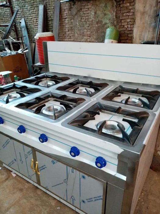 Газ плита из нержавейки gazplita gaz plita nerjaveyka oshhonaga кафе g