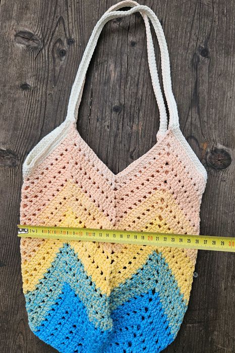 Плетена чанта на една кука