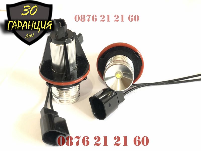 LED Крушки Angel Eyes BMW E39 E60 X3 X5 ЛЕД БМВ Е39 Е60 Ангелски Очи