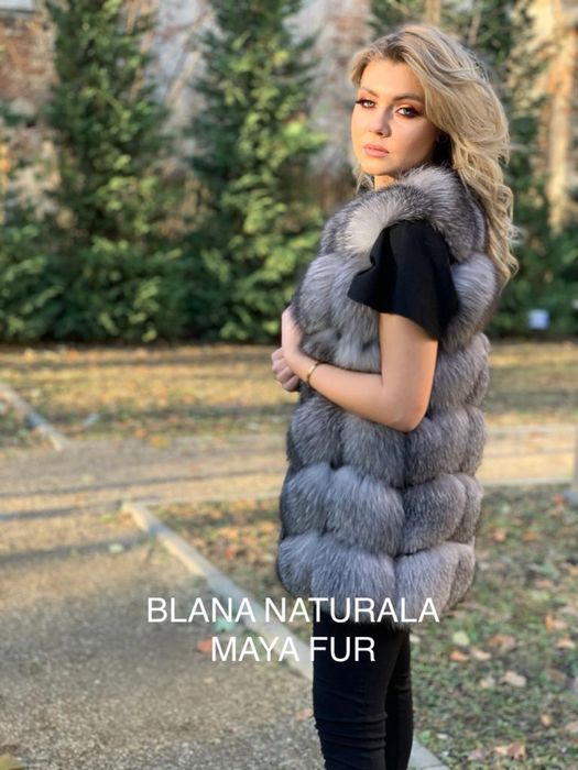 Veste din blana naturala