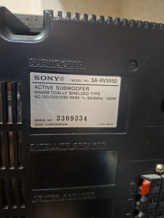 Продам сабвуфер SONY