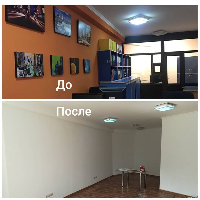 Маляр покраска стен в Алматы