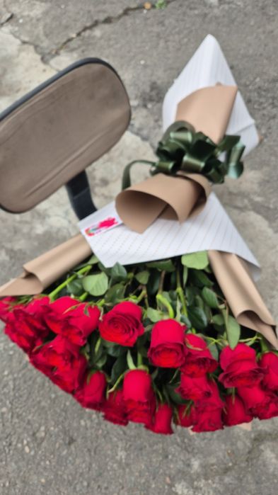 Метровые розы, 51роза, 101роза