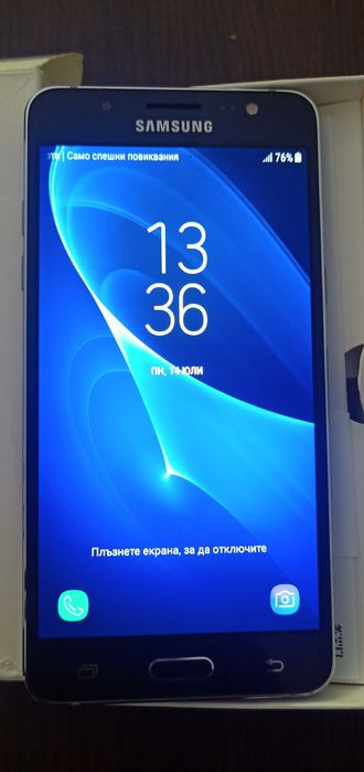 НОВ моб.телефон Samsung Galaxy J5 (2016) (SM-J510F) 16GB, черен цвят