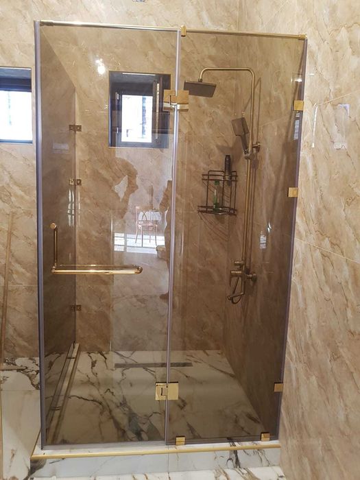 Душевая КАБИНА ограждение из стекла продажа УСТАНОВКА все размеры