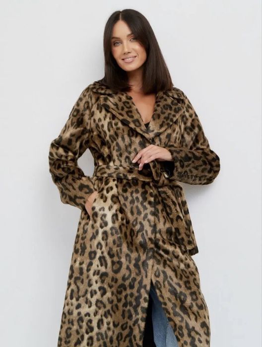Эко шуба Леопард