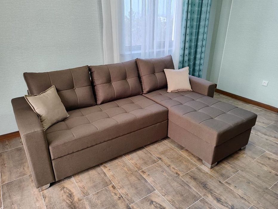 Диван раскладной размер 245×160
Ортопедические пружины
Российский поро