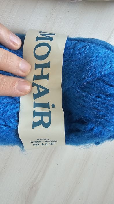 Пряжа . Мохер. 3 цвета