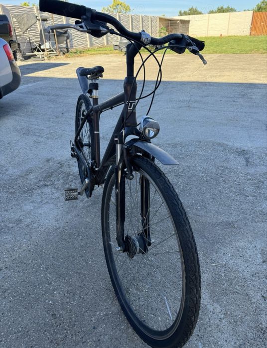 Bicicleta Bicicleta Triumph Crose Shimano Aluminiu Far Led roti 28