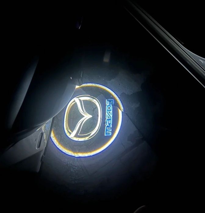 2 бр. безжичен LED проектор за лого на автомобилна врата