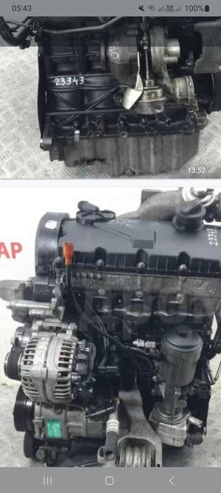Двигатель  фольцваген  т5