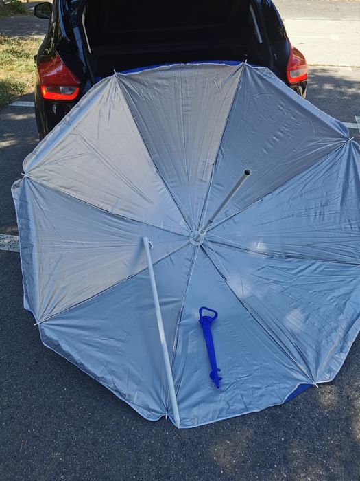 Umbrela plaja cu suport fixare