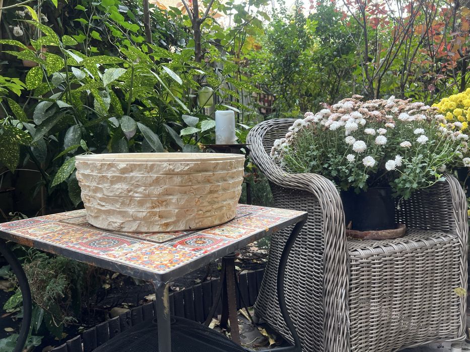 Lavoar baie din piatra unicat ! 40 cm