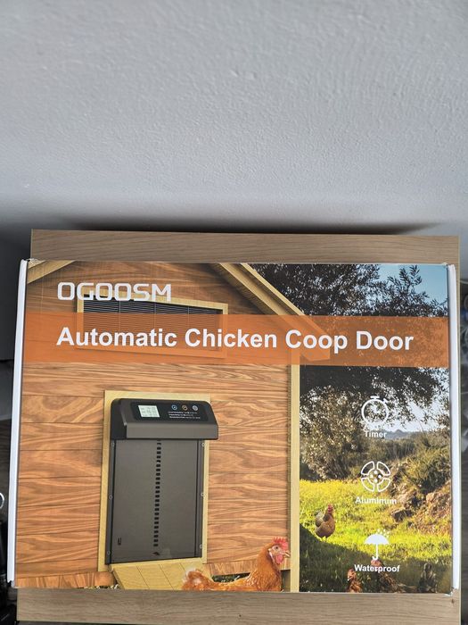 Ușița Automata Coteț Găini cu programare