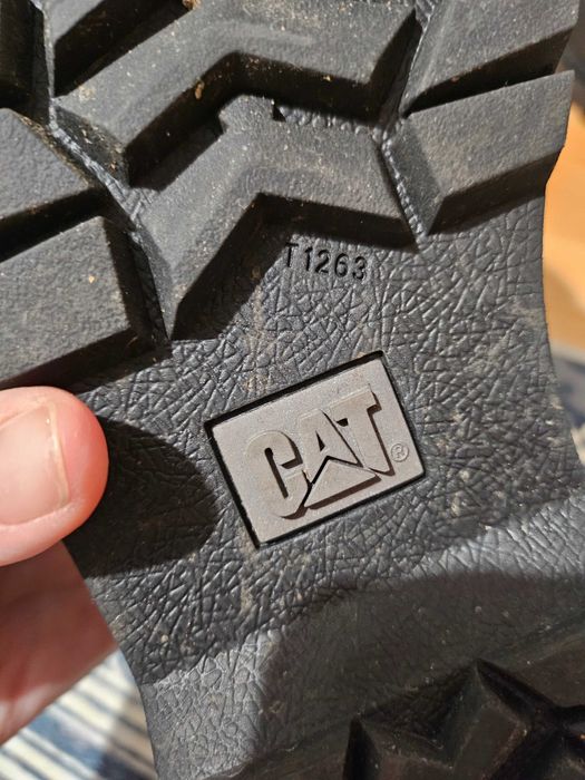 Полусапожки кожа зимние CAT