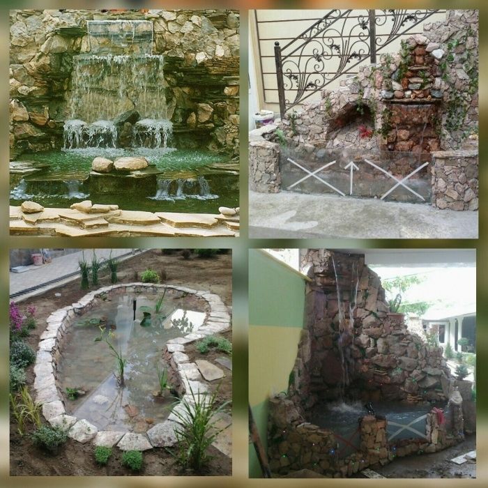 Светодиодная подсветка для водопад пруд .зимний сад.ланд.дизайн.