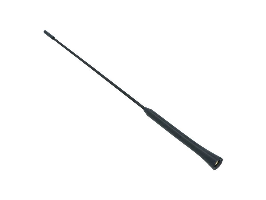 Tija antena auto V16 Carpoint 41 cm cu filet 5 si 6 mm, pentru antene universale de plafon, neagra