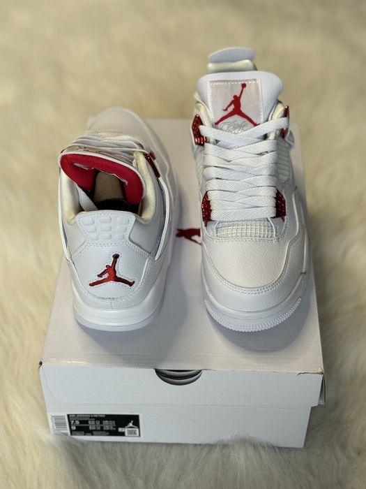 Air Jordan 4 Retro Metallic Red Full Box Verificare Colet Marimi 36-45