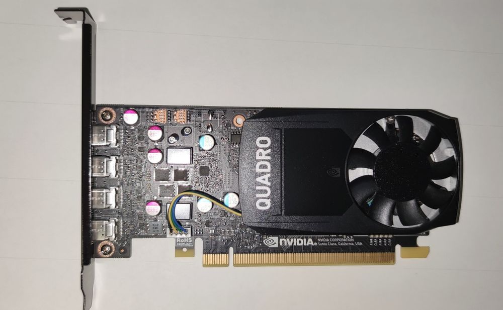 Видеокарта Nvidia quadro p620