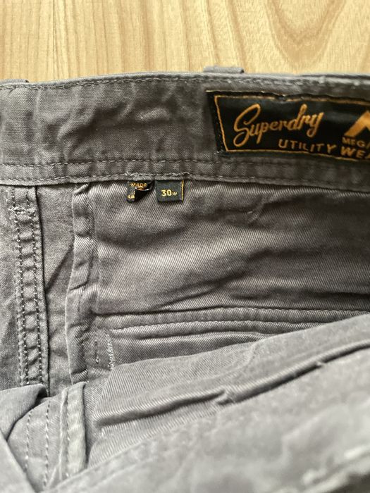 SUPERDRY cargo/мъжки къс карго панталон W30