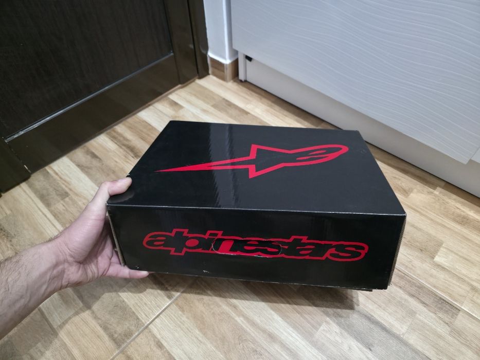Ghete moto Alpinestars scurte cizme motocicleta