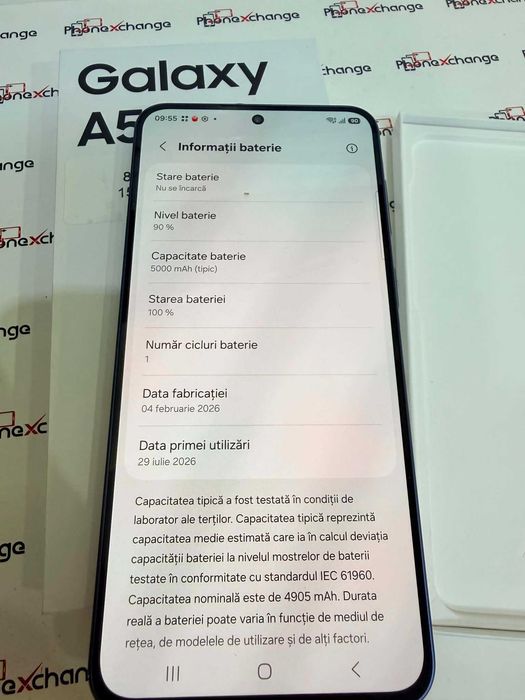 Samsung A57 5G Navy 128/8GB Ca NOU  51424