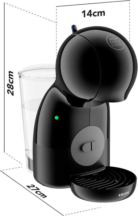 Кафемашина с капсули KRUPS PICCOLO XS KP1A3110 15.00 bar Dolce Gusto