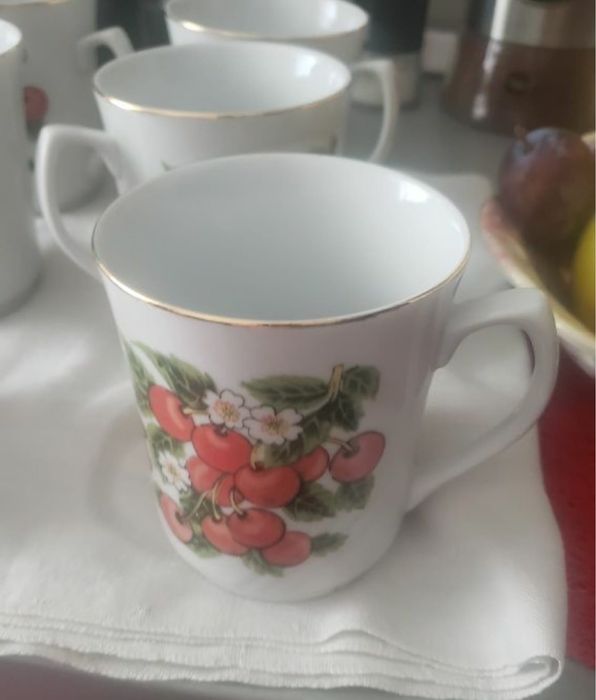 Vand set 6 cani portelan