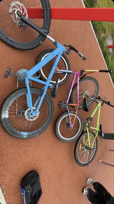 Велосипед под дерт