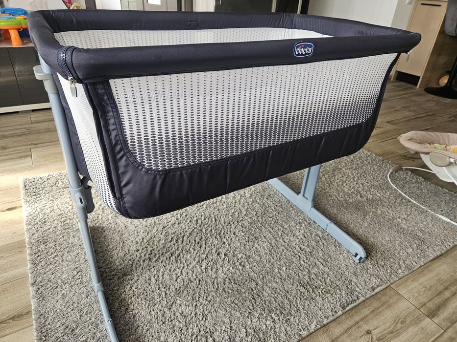 Patut Chicco Next 2 Me Air, India Ink, 0+ luni