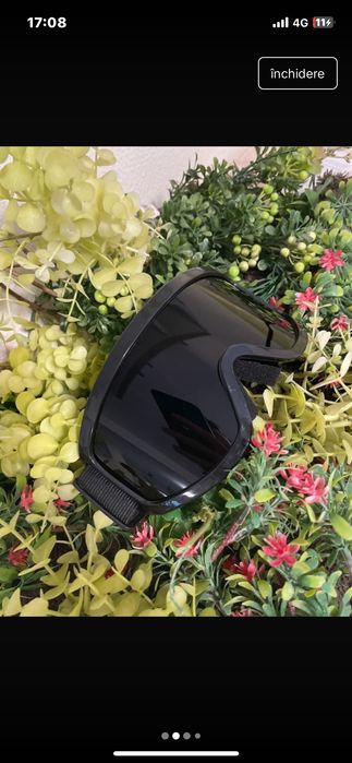 Ochelari de ski/snowboard moderni albi /cameleon