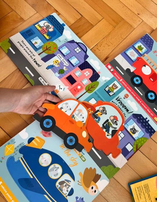Carti copii, puzzle, senzoriale, cu imagini