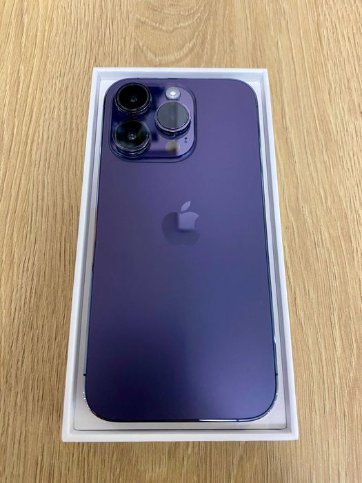 Apple iPhone 14 Pro, 256GB, 6GB RAM, 5G, Deep Purple