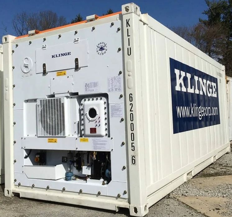 Универсальный рефрижераторный контейнер: от +25°C до -60°C!