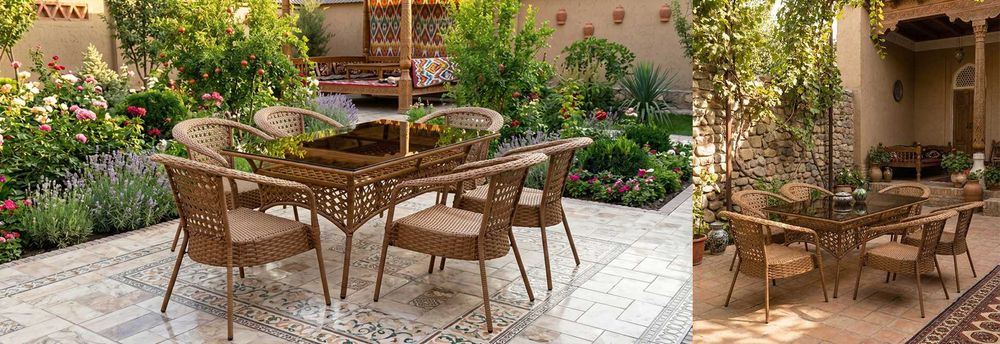 Садовая мебель для ресторанов и кафе