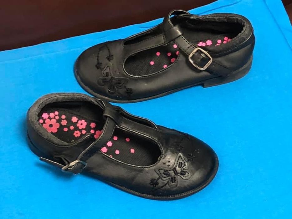Pantofi scoala fata-marimea 31-32,inter20,5,ca piele Zara